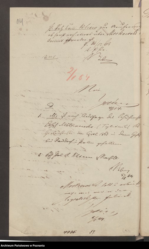 Obraz 17 z jednostki "A. betr. Sammlungen und Werbungen für den polnischen Aufstand in der Stadt Posen"