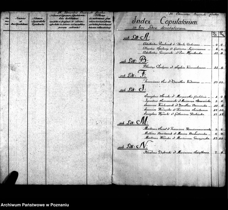 Obraz 10 z jednostki "Metrices copulatorum"