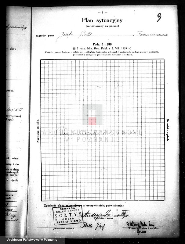 Obraz 15 z jednostki "Projekt urządzenia mleczarni J. Rolli w Krzemieniewie, pow. leszczyński"