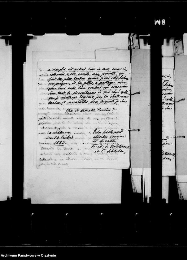 image.from.unit.number "/Briefe an Karl Fr. Gf. Lehndorff aus der Zeit seiner Hochzeit u. des Abschiedes vom Heere, als ihm bei der Neubesetzung des Postens des kom. Generals des I. AK. Natzmer vorgezogen wurde/"