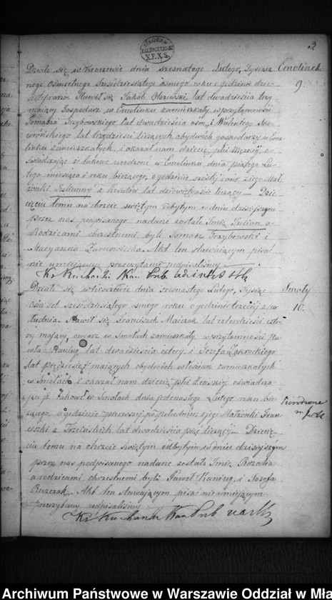 image.from.unit.number "Akta urodzeń, małżeństw, zgonów"