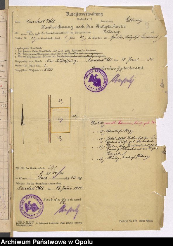 image.from.unit.number "Grundakten für Band IV Blatt 108 des Grundbuchs von Ellsnig Luise Reimann"