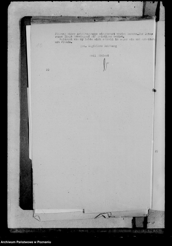 Obraz 14 z jednostki "Einsazt von Schülerinnen in die Landjahrlager"