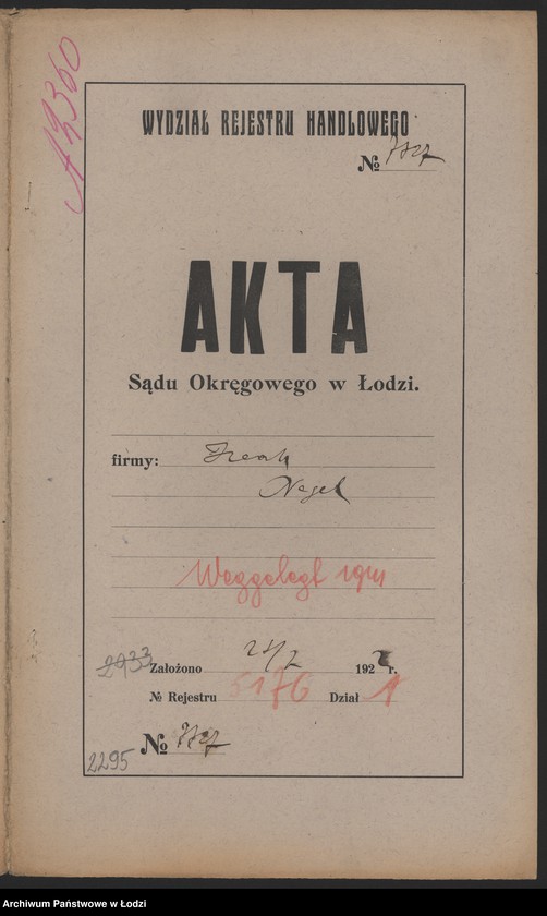 Obraz 2 z jednostki "Izaak Nagel – sprzedaż pończoch"