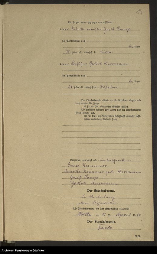 image.from.unit.number "Księga małżeństw (rejestr poboczny nr 1-32/1920; rejestr główny nr 29-32/1920; rejestr główny nr 10-11/1921)"