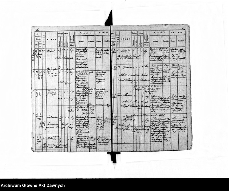 image.from.unit.number "Parafia: Chodorów. Dekanat: Świrz. Księga metrykalna urodzeń tylko dla wsi Zaleśce."