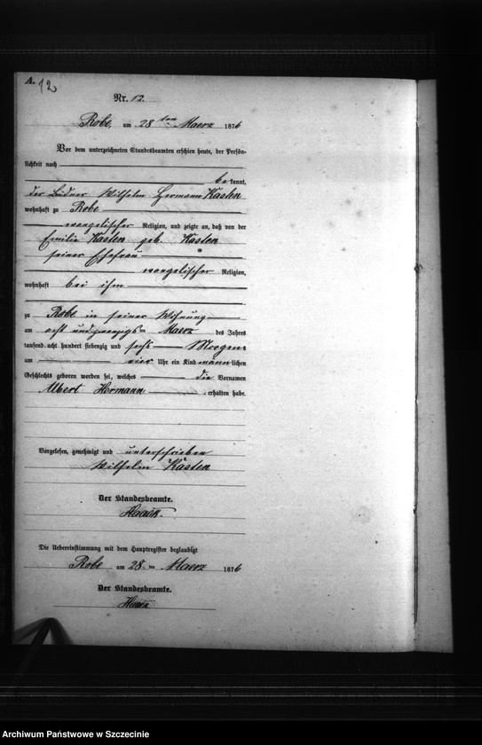 Obraz 15 z jednostki "Geburts-Register (Neben-Register)"