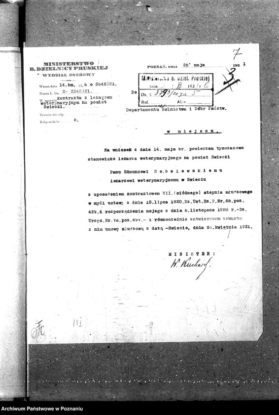 Obraz 11 z jednostki "Pow. lekarz Weterynaryjny Świecie"