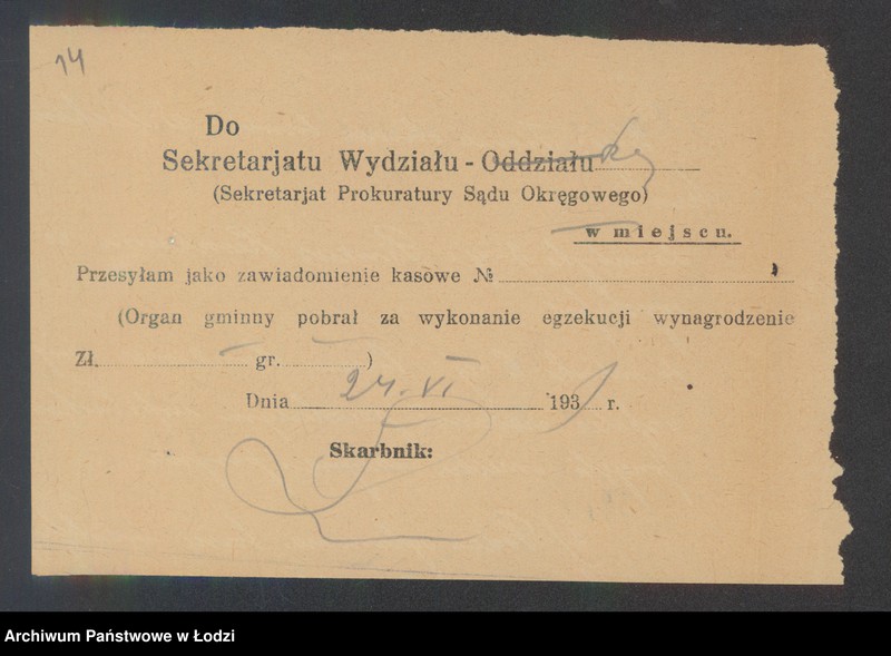 Obraz 16 z jednostki "Herszkowicz, Brajtsztajn i Szlachtuz- wyrób i sprzedaż konfekcji damskiej i wyrobów futrzanych"