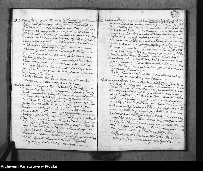 image.from.unit.number "Akta urodzeń, małżeństw i zgonów"