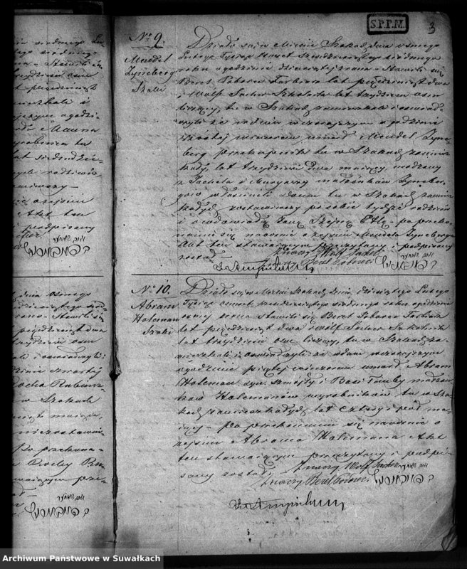 image.from.unit.number "Księga do zapisywania aktów zmarłych parafii żydowskiej Szaki."