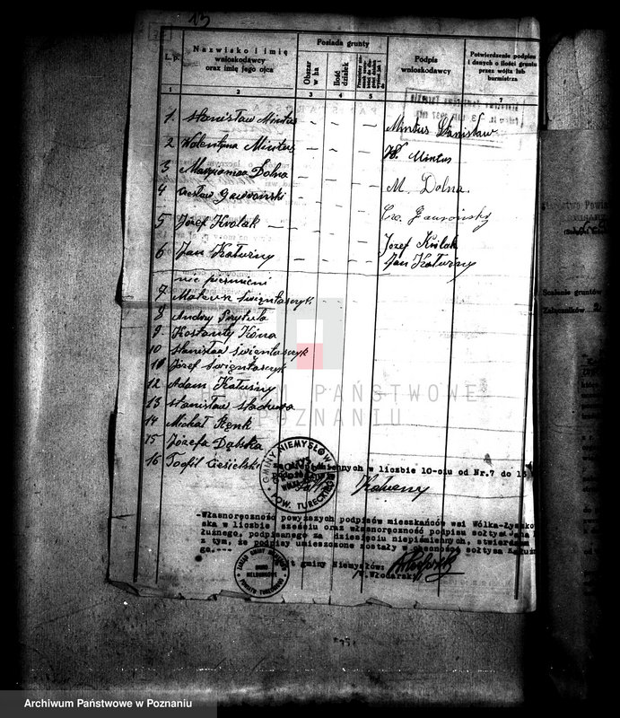 Obraz 19 z jednostki "Wólka Łyszkowska powiatu tureckiego scalanie gruntów"