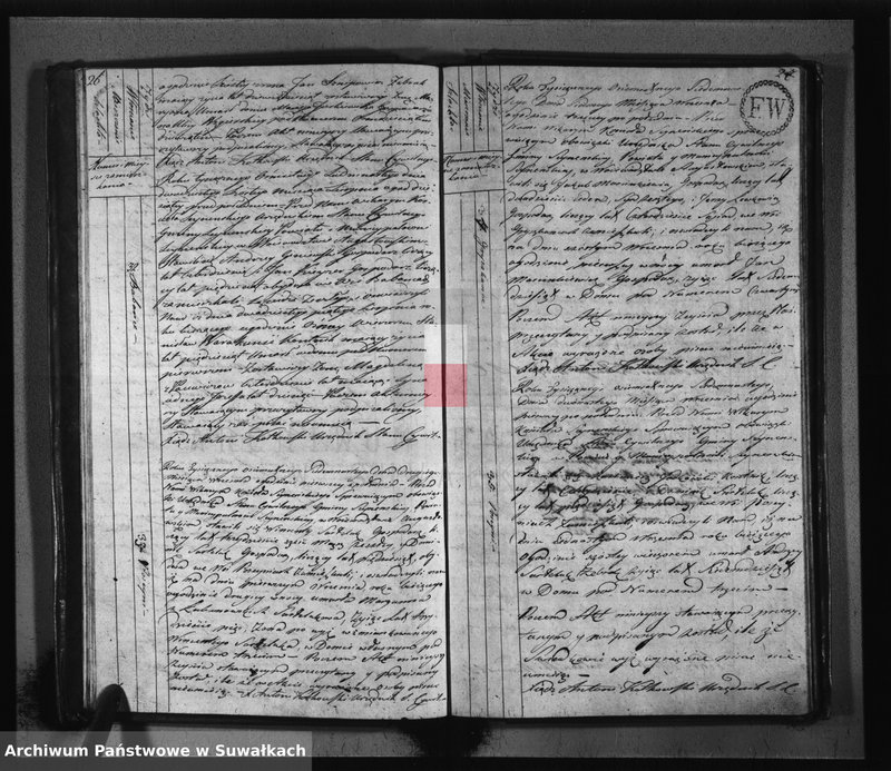 image.from.unit.number "Akta zeszłych stanu cywilnego gminy seyneńskiey od 1-go stycznia 1817 roku."
