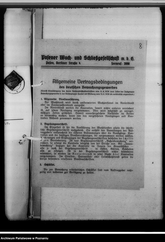 Obraz 14 z jednostki "Sicherung [dotyczy ksiąg kościelnych] gegen Nässe, Feuer und Diebstahl"