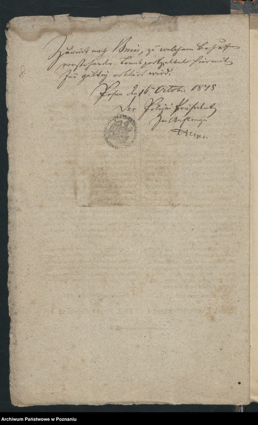 Obraz 13 z jednostki "A. betr. Ludwig Runiewski alias von Zakrzewski"