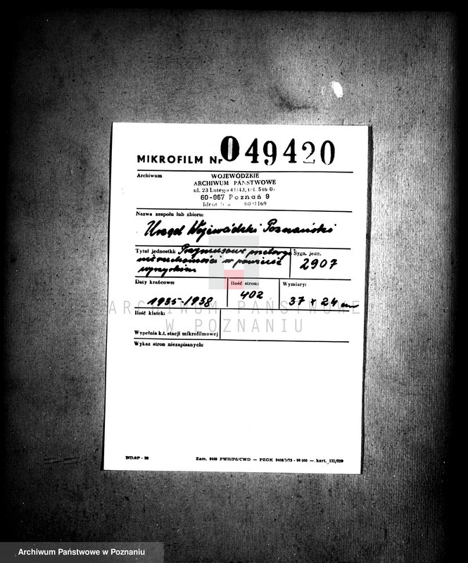 Obraz 2 z jednostki "Przymusowe przetargi nieruchomości w powiecie wyrzyskim"