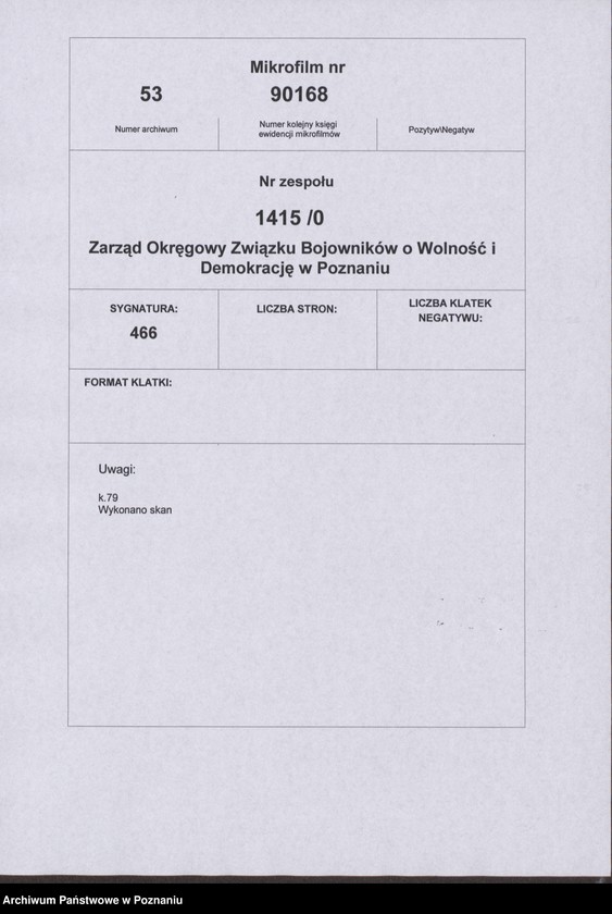 Obraz 5 z jednostki "Życiorysy powstańców wielkopolskich: P - tom lV /Piński Apolinary - Piotrowski Jan/."
