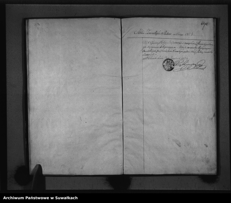 image.from.unit.number "Duplikat Akt Urzędnika Stanu Cywilnego Wyznania Filipońskiego Gminy Hołny Mejerowskie Okręgu tego nazwiska Urodzonych, Zaślubionych i Umarłych z roku 1854"