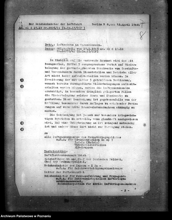 Obraz 12 z jednostki "Luftschutzmassnahmen bei Ausstellungen"