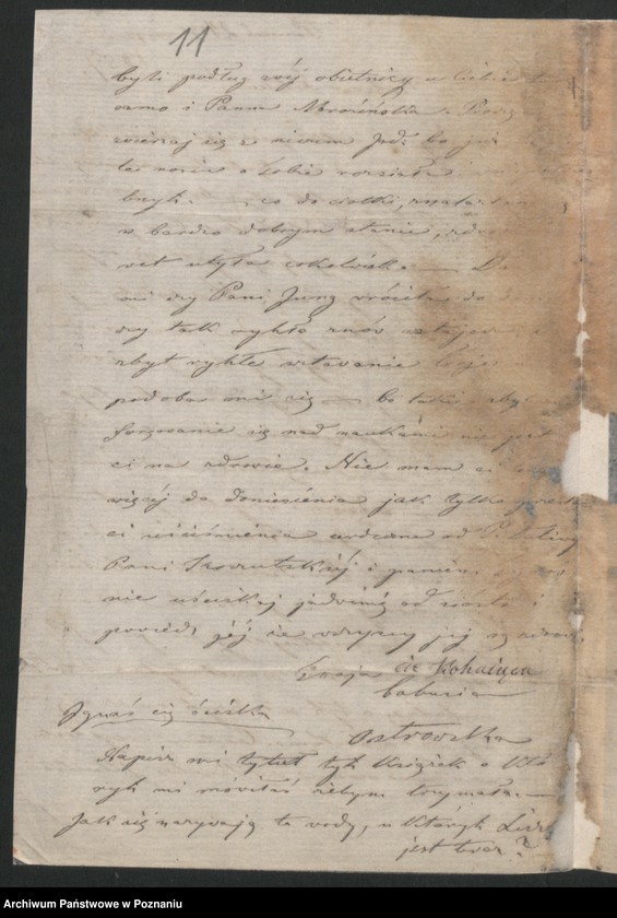 Obraz 15 z jednostki "A. betr. Gerichtsassessor Kasimir Josef Sewerin von Jarochowski /mit Privatbriefen an ihn/"