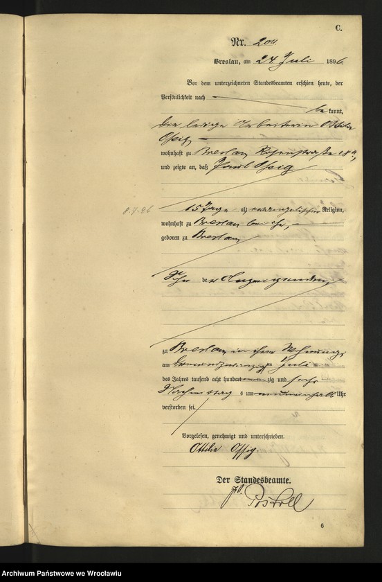 image.from.unit.number "Księga zgonów Wrocław III 1896 t.04"