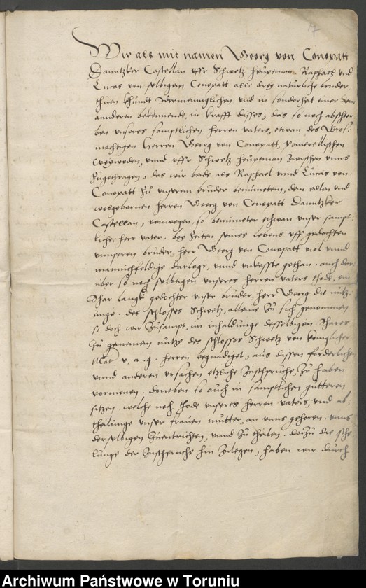 image.from.unit.number "Jerzy Konopacki II, kasztelan gdański i starosta świecki-podział majątku między braćmi Jerzym, Rafałem, Łukaszem"