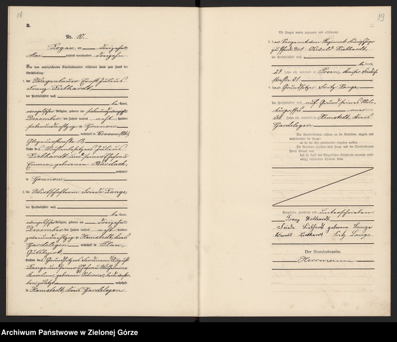 Obraz 12 z jednostki "[Księga małżeństw]"