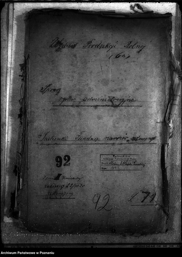 Obraz 4 z jednostki "Sprawy ogólno-administracyjne Sadzonki i fundusz nawozów sztucznych"