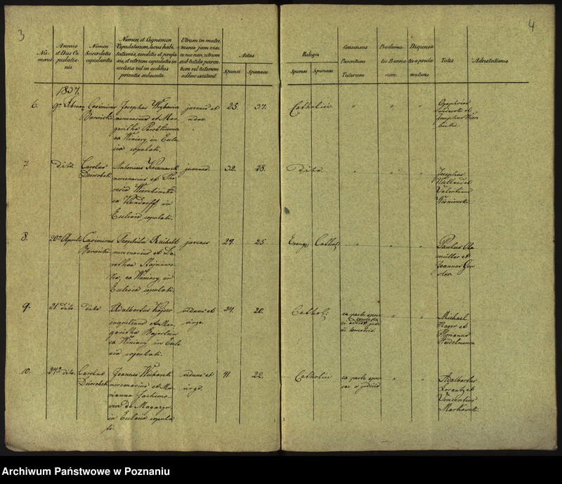 Obraz 5 z jednostki "Księga małżeństw"