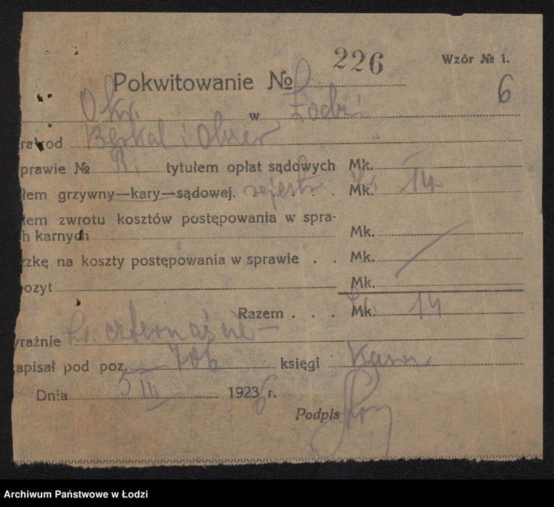 Obraz 8 z jednostki "Berkal i Olszer – wyrób i sprzedaż towarów włókienniczych"