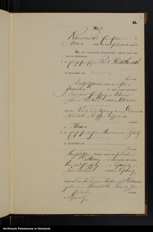 image.from.unit.number "Heiraths-Neben-Register Nr 1 - 12"