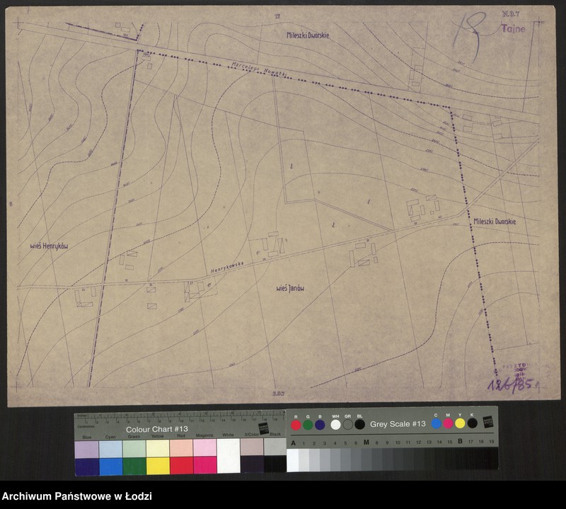 Obraz 1 z jednostki "Plan miasta Łodzi Sekcja NO 7"