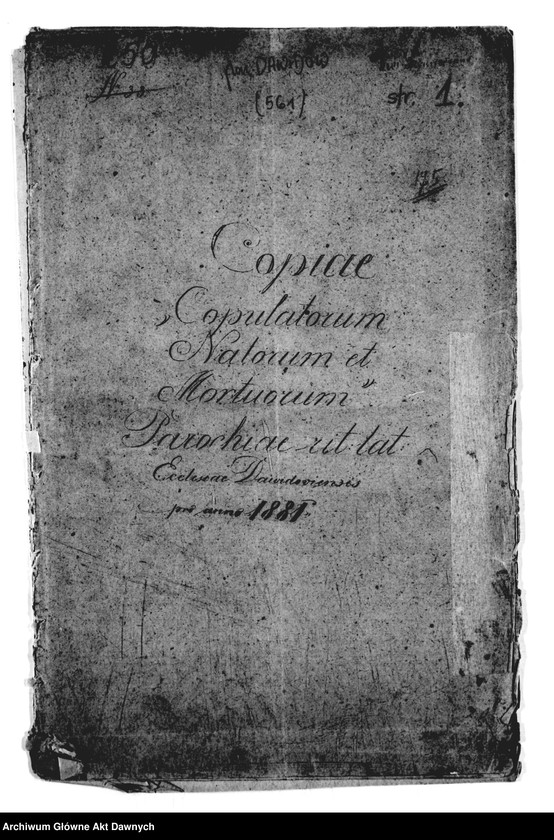 image.from.unit.number "Parafia: Dawidów. Dekanat: Szczerzec. Kopie z ksiąg metrykalnych ur., śl., zg. dla wsi Dawidów i pozostałych wsi."