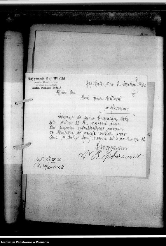 Obraz 11 z jednostki "Okólniki Centrali Poznań"