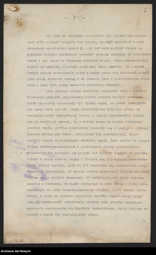 image.from.unit.number "Łoś Stanisław, pracownik Poselstwa RP w Londynie. Polityka międzynarodowa. Wielka Brytania wobec spraw polskich."