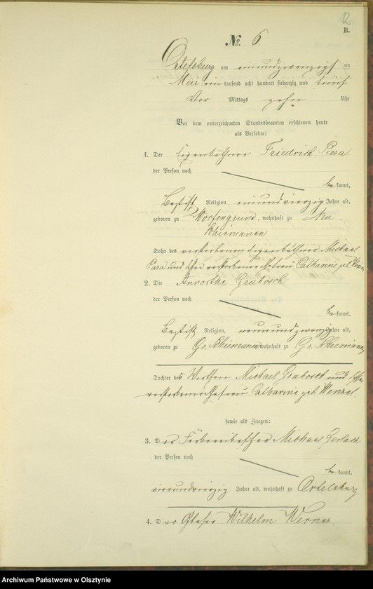 image.from.unit.number "Haupt-Heiraths-Register Nr 1 - 18"