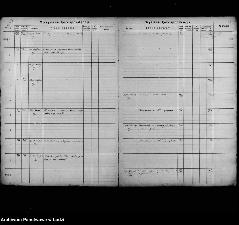 Obraz 6 z jednostki "[Dziennik korespondencyjny]"