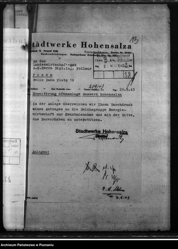 Obraz 17 z jednostki "Gaswerk - Hohensalza (Inowrocław)"