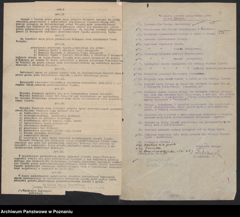 image.from.unit.number "Akta Walnego Zjazdu Delegatów Okręgu Związku Weteranów Powstań Narodowych Rzeczypospolitej Polski 7.III.1937 tom I."