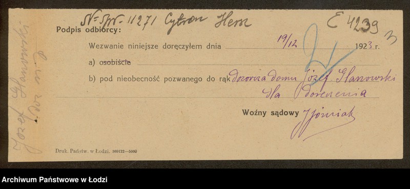 Obraz 5 z jednostki "Hersz Cytron- sprzedaż bielizny"