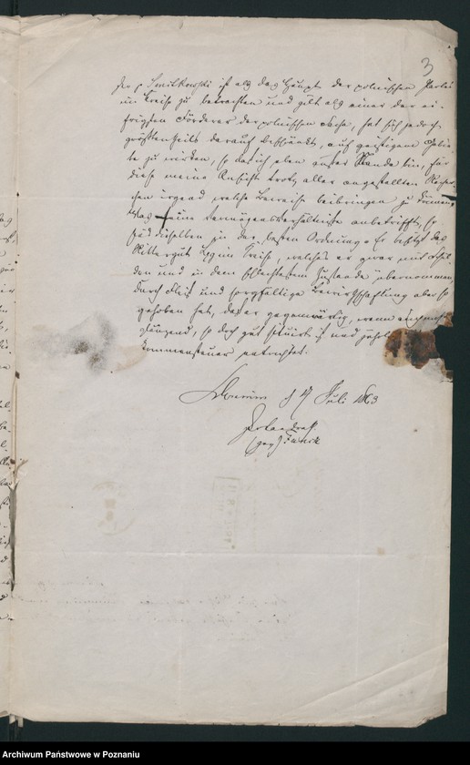 Obraz 7 z jednostki "A. betr. den Gutsbesitzer Leon Szmitkowski"