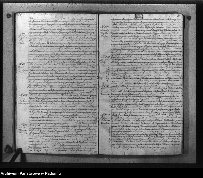 image.from.unit.number "Księga duplikatu aktów religijno cywilnych gminy i parafii Głowaczów urodzonych, zaślubionych i zmarłych w roku 1838"