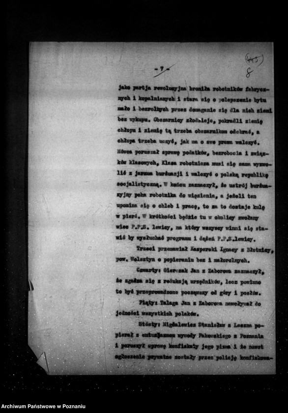Obraz 12 z jednostki "Sprawozdania sytuacyjne tygodniowe za czas od 18 maja do 28 czerwca 1928 r."