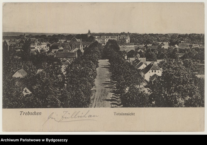 image.from.unit.number "Trebschen [bei Züllichau]. Totalansicht"