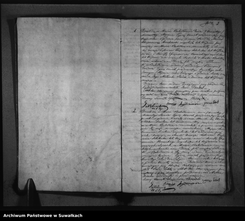 image.from.unit.number "Duplikat Akt Urodzonych, Zaślubionych i Umarłych Urzędnika Stanu Cywilnego Wyznania Mojżeszowego Okręgu Bakałarzewskiego za rok 1855"