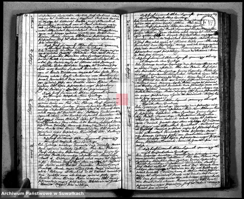image.from.unit.number "Księga Aktów Cywilnych Zeyścia Gminy Leypuńskiej od 1 Stycznia 1813 Roku"