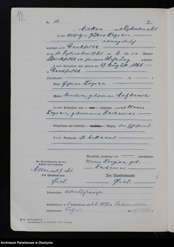 image.from.unit.number "Sterbe-Zweitbuch Nr 1 - 23"