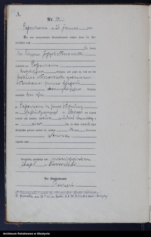 image.from.unit.number "Geburts-Haupt-Register Nr 1 - 88"