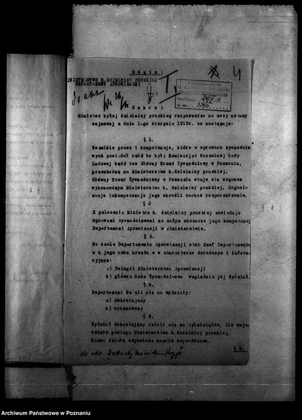 Obraz 8 z jednostki "Dekrety ministra, kopie"