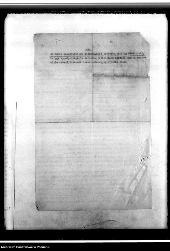 Obraz 11 z jednostki "Okólniki. Programy pracy. Sprawozdania z działalności. Protokoły ze zjazdów: Odezwy, rezolucje, ankiety personalne. Sprawy personalne członkiń stowarzyszenia"